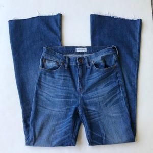 Madewell Women's Wide Leg Jeans in Medium Blue